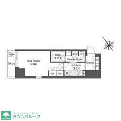 コンフォリア東大井IIの物件間取画像